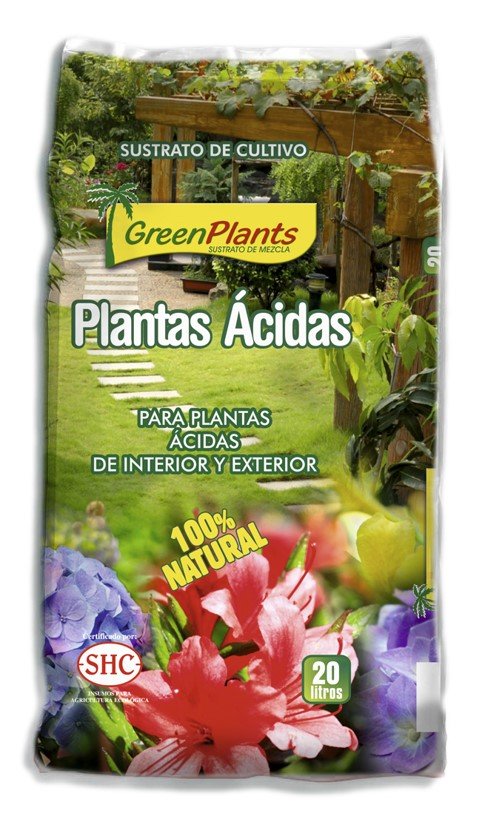 Sustrato plantas ácidas GreenPlants 20L PLANETA FERTIL