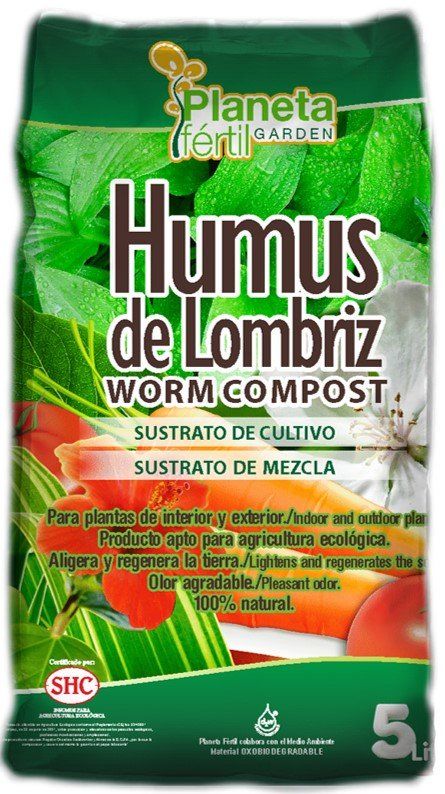 Humus de lombriz Planeta Fértil